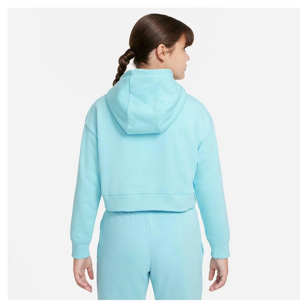 Толстовка Nike G NSW CLUB FT CROP HOODIE HBR